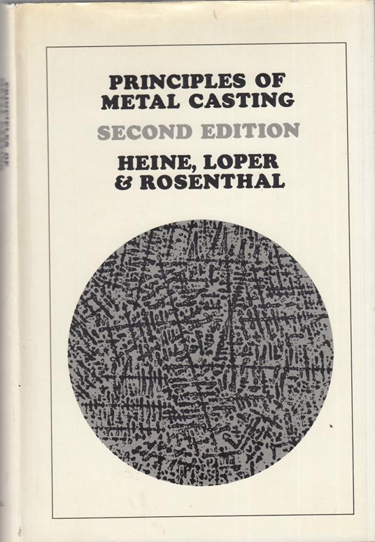 Principles of metal casting - copertina