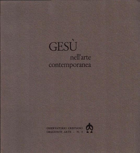 Gesu' nell'arte contemporanea - copertina