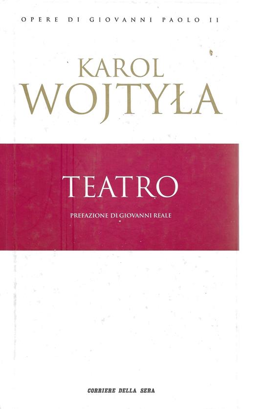 Teatro - Giovanni Paolo II - copertina