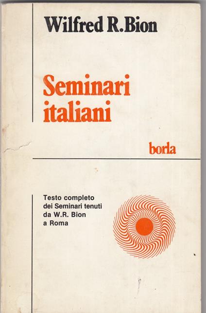 Seminari italiani - copertina