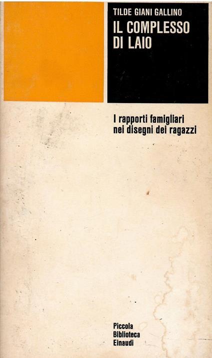 Il complesso di Laio. I rapporti famigliari nei disegni dei ragazzi - Tilde Giani Gallino - copertina