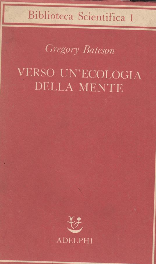 Verso un'ecologia della mente - copertina