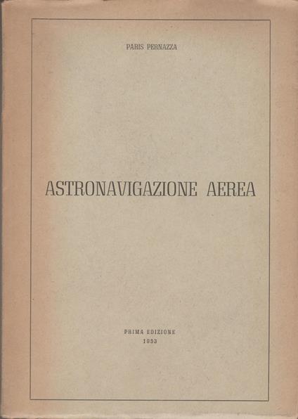 Astonavigazione Aerea - copertina