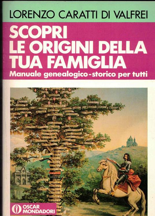 Scopri le origini della tua famiglia. Manuale genealogico-storico per tutti - Lorenzo Caratti di Valfrei - copertina