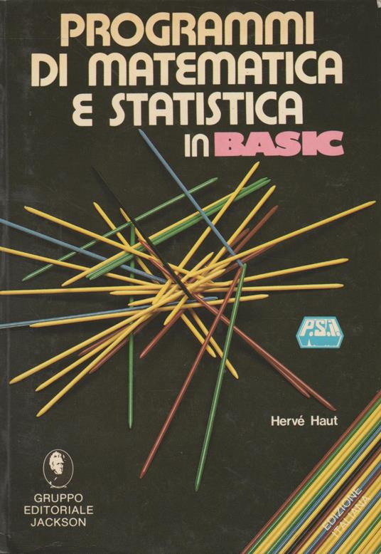 Programmi di matematica e statistica in Basic - copertina