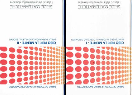 CIBO PER LA MENTE-dalla tartaruga di Achille al Sudoku I-II - copertina