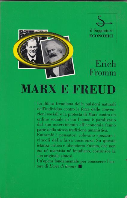 Marx e FreudIl sIl - Erich Fromm - copertina