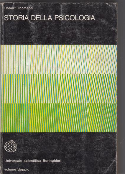 Storia della psicologia - Robert Thomson - copertina
