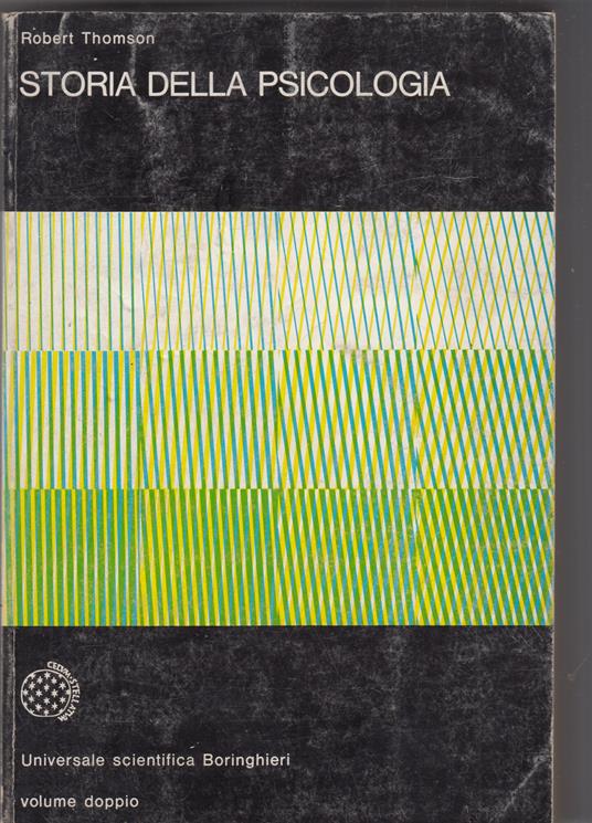 Storia della psicologia - Robert Thomson - copertina