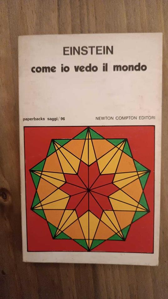 EINSTEIN, come io vedo il mondo - copertina
