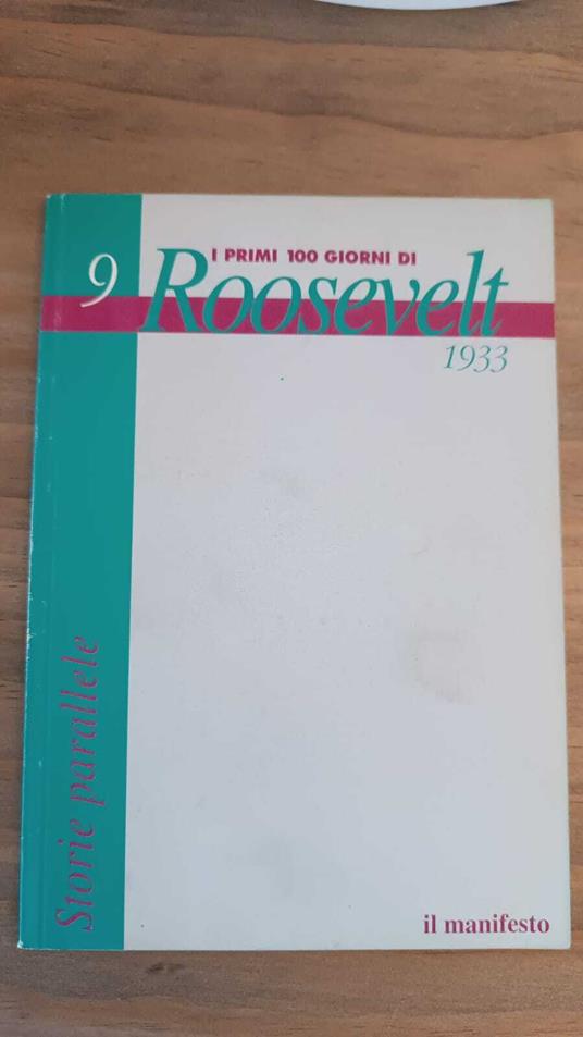 I primi 100 giorni di Roosvelt 1933 - copertina