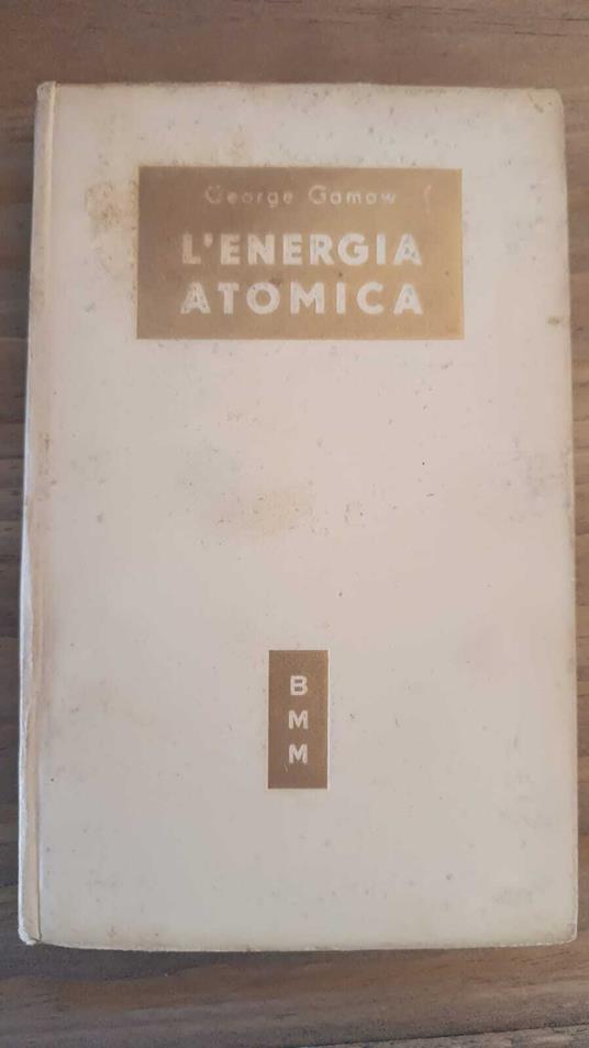L' energia atomica - copertina