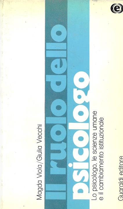 Il Ruolo Dello Psicologo - copertina
