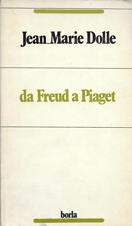 Da Freud a Piaget - copertina