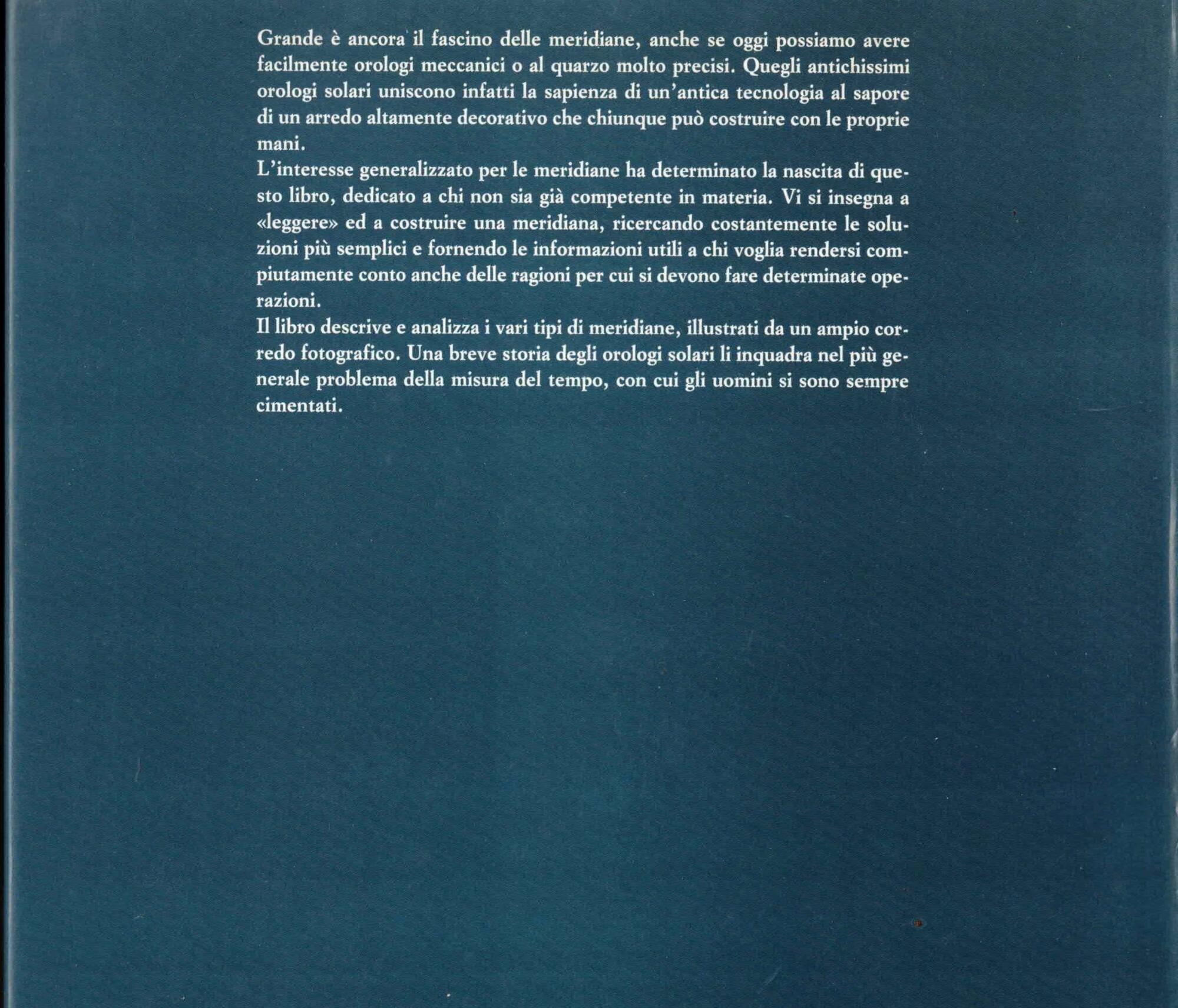 Scienza e poesia delle meridiane