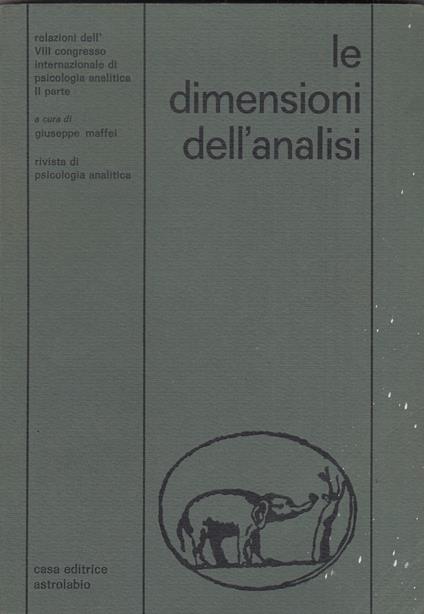 Le Dimensioni Dell'Analisi Rivista Di Psicologia Analitica - Giuseppe Maffei - copertina