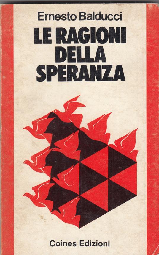 Le ragioni della speramza - Ernesto Balducci - copertina