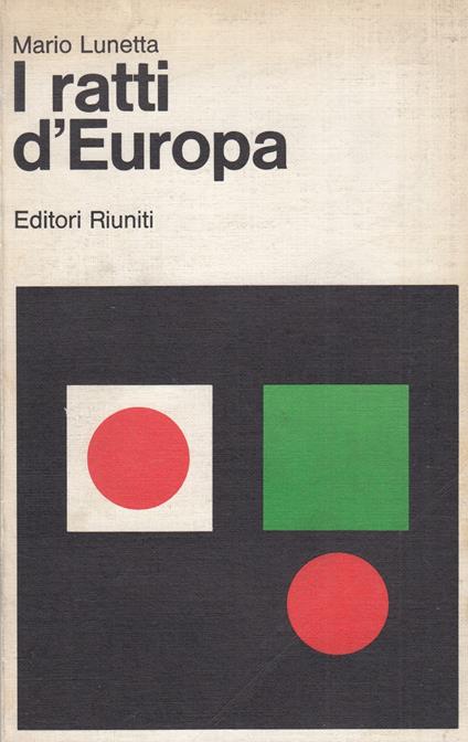 I ratti d'Europa - Mario Lunetta - copertina