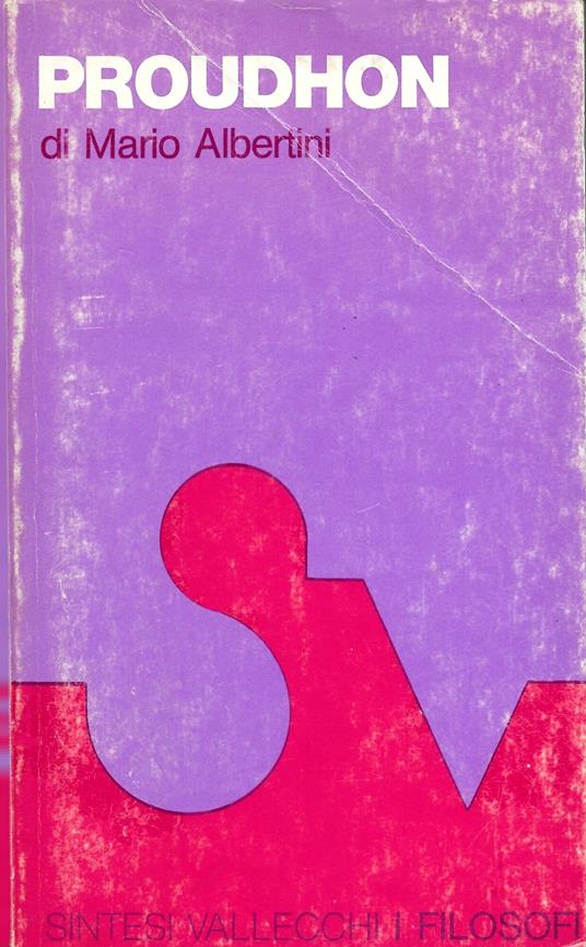 Proudhon - Mario Albertini - copertina
