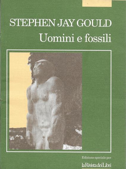 Uomini E Fossili - Stephen Jay Gould - copertina