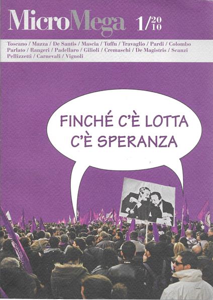 MicroMega - copertina