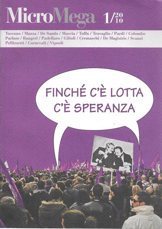 MicroMega - copertina