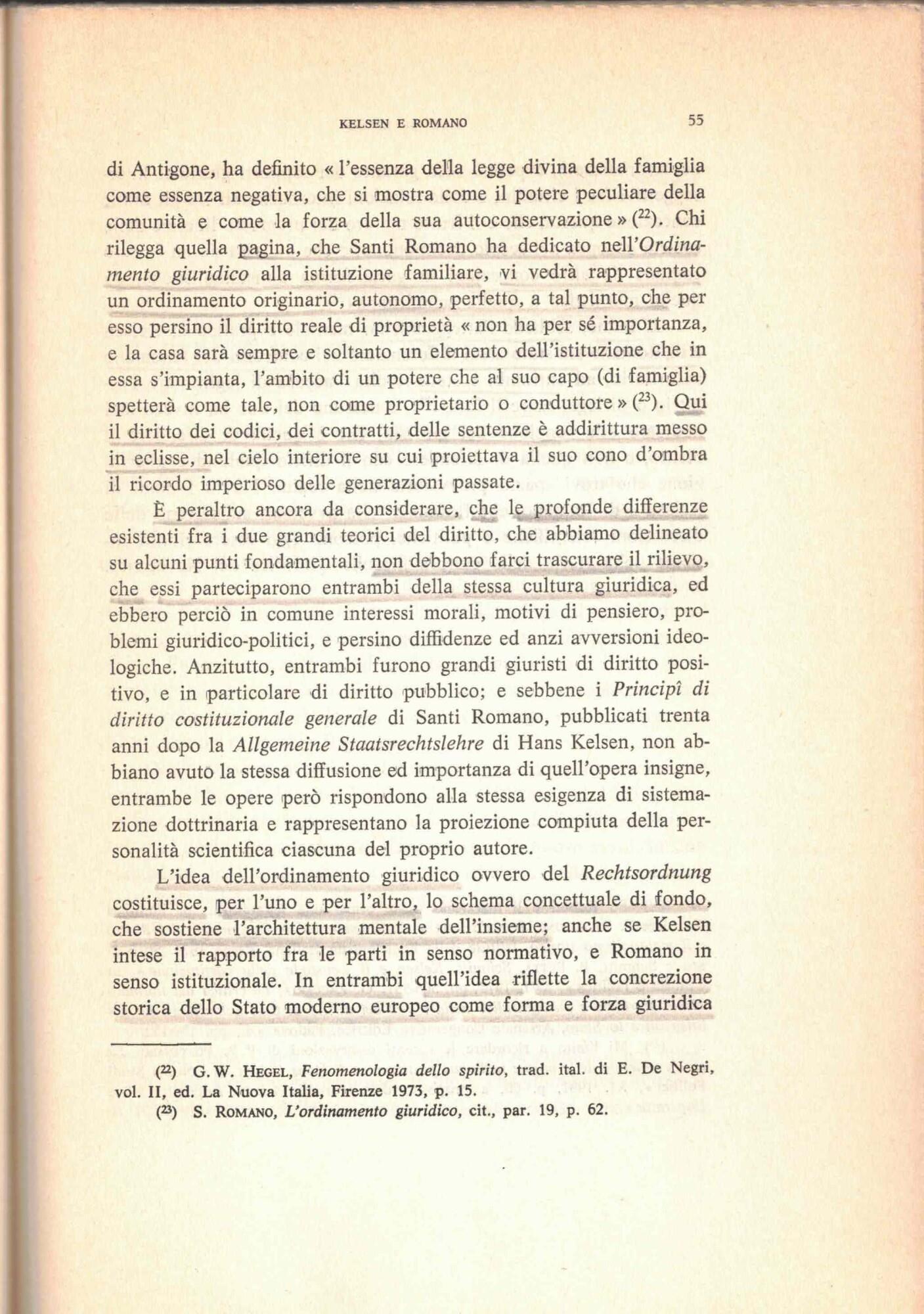 Saggi su Kelsen e Capograssi. Due interpretazioni del diritto