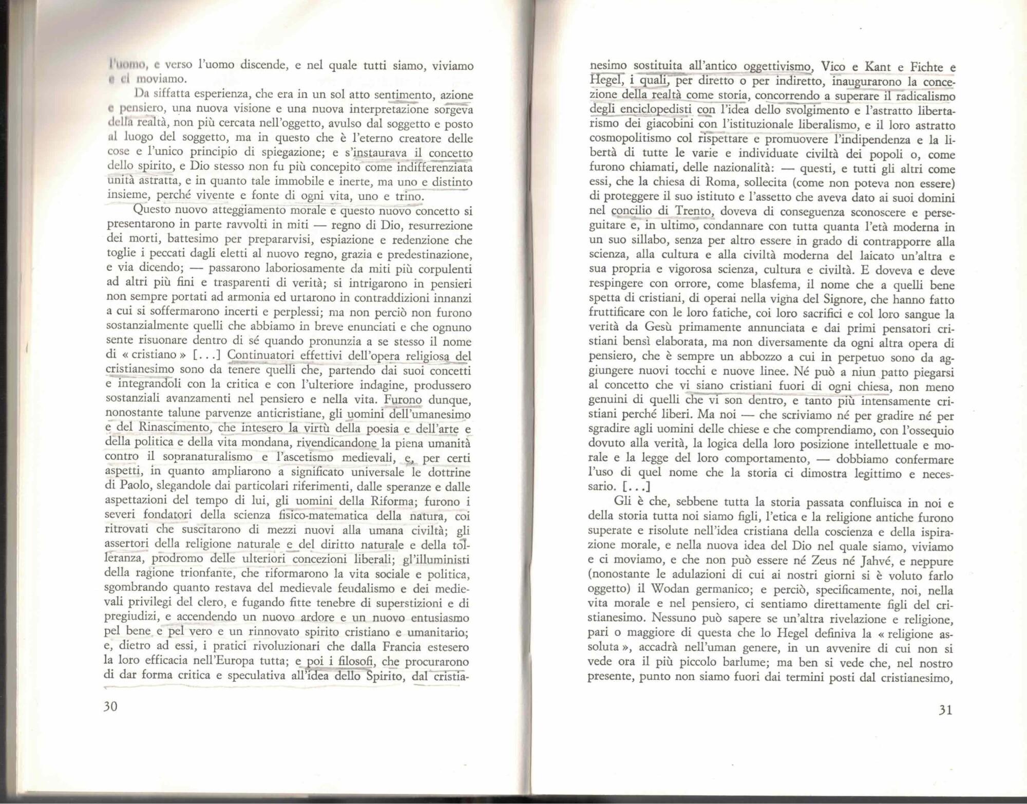 Croce, il liberalismo e l'Italia postfascista