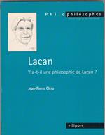 Lacan: Y a-t-il une philosophie de Lacan ?
