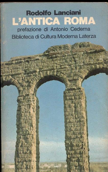 L' antica Roma - Rodolfo Lanciani - copertina