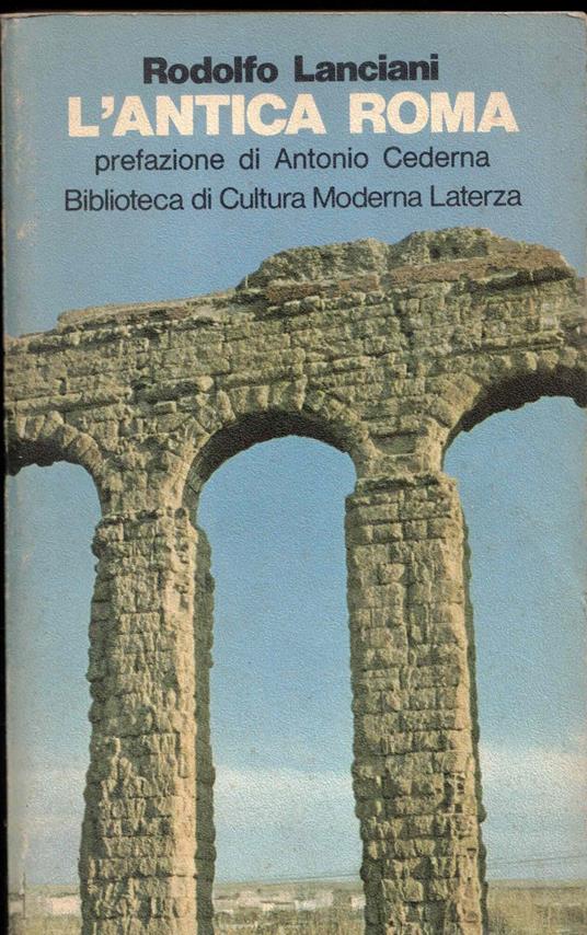 L' antica Roma - Rodolfo Lanciani - copertina