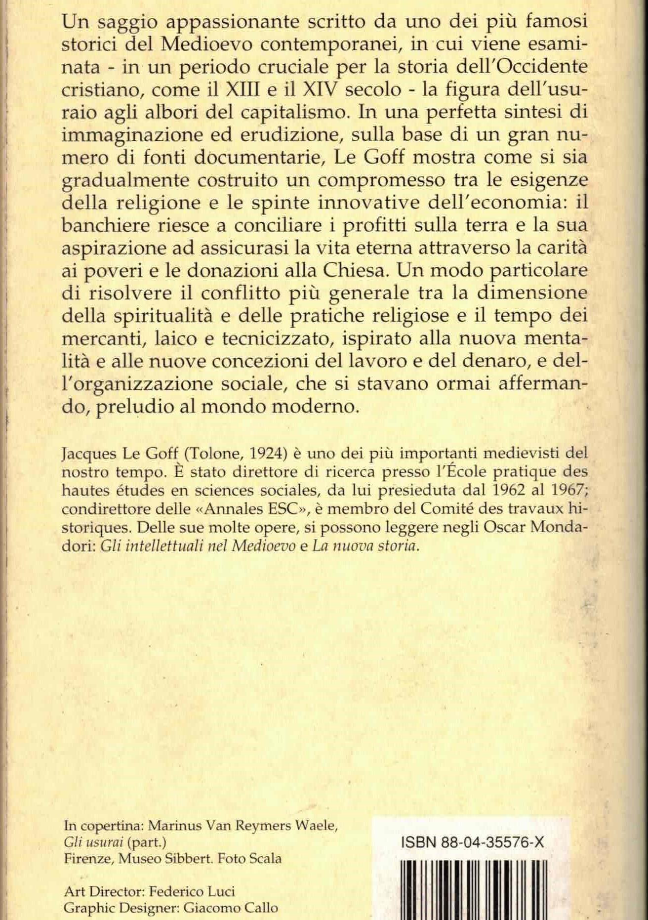 La borsa e la vita. Dall'usuraio al banchiere