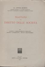 Trattato del diritto delle societa' III