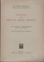 trattato del diritto delle societa' I