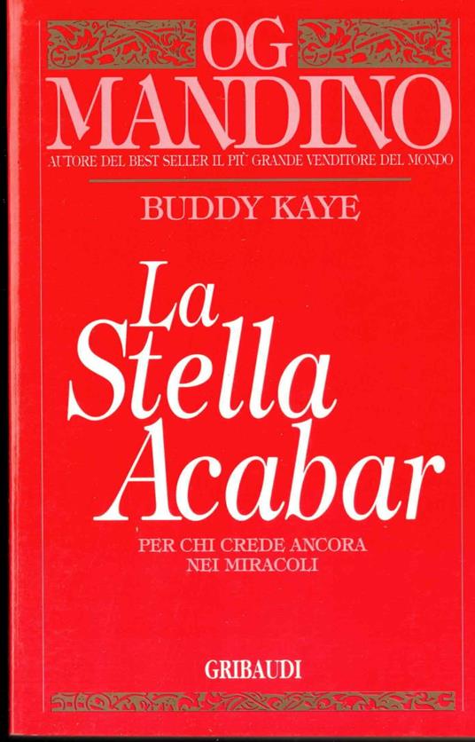 La stella Acabar - Og Mandino - copertina