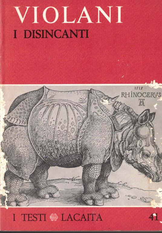 I Disincanti - Ettore Violani - copertina