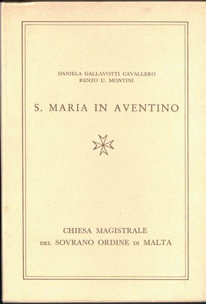 S.Maria in Aventino - copertina