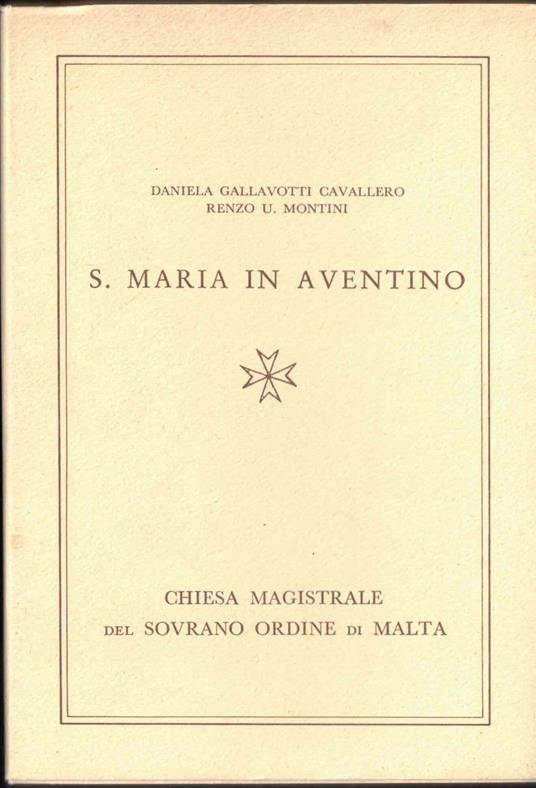 S.Maria in Aventino - copertina