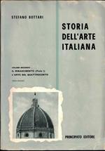 STORIA DELL'ARTE ITALIANA (volume 2.) - IL RINASCIMENTO (Parte I.) L'ARTE DEL QUATTROCENTO