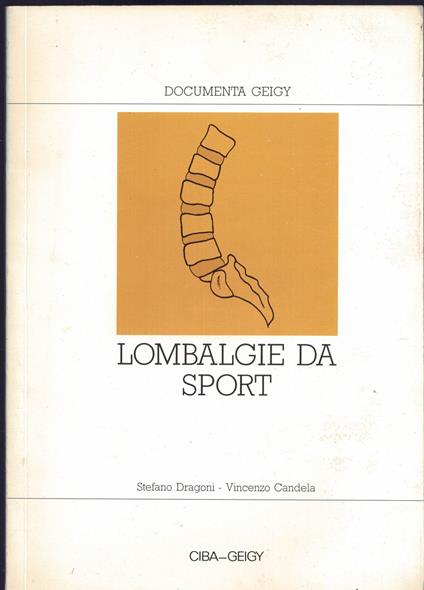 Lombalgie da sport - copertina
