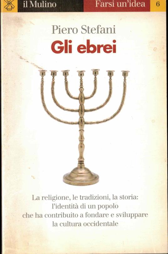 Gli ebrei - Piero Stefani - copertina