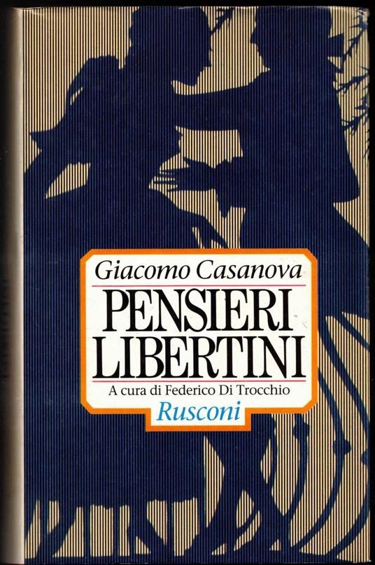 Pensieri libertini - Giacomo Casanova - copertina