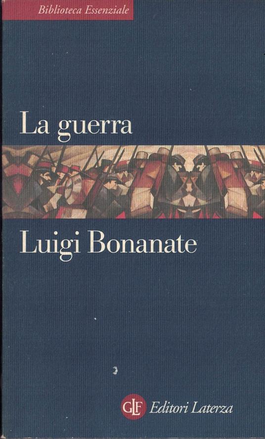 La guerra - Luigi Bonanate - copertina