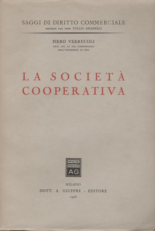 La Societa' Cooperativa - copertina