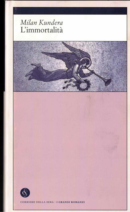 L' immortalità - Milan Kundera - copertina