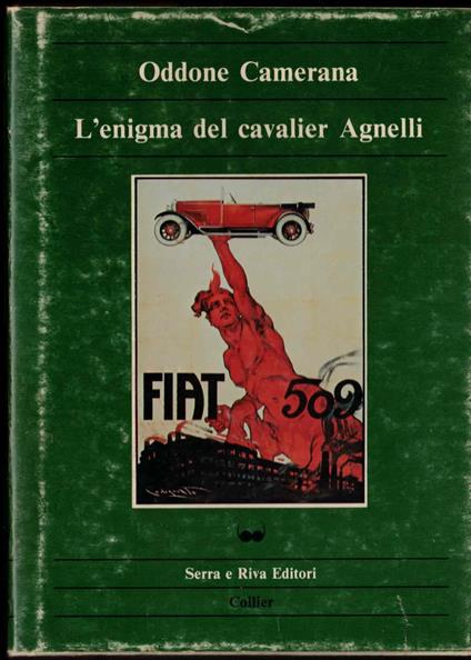 L' enigma del cavalier Agnelli - Oddone Camerana - copertina