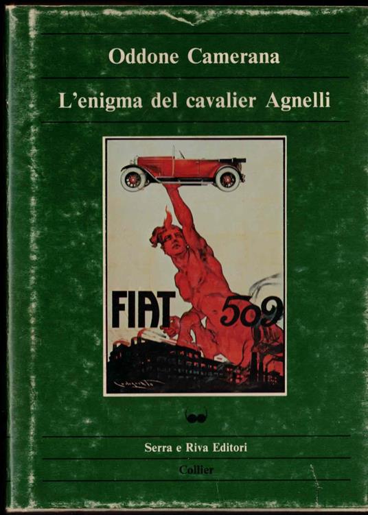 L' enigma del cavalier Agnelli - Oddone Camerana - copertina