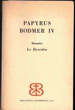 PAPYRUS BODMER IV-Le Dyscolos