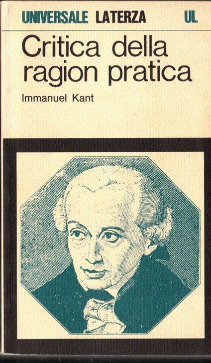 Critica della ragion pratica - Immanuel Kant - copertina