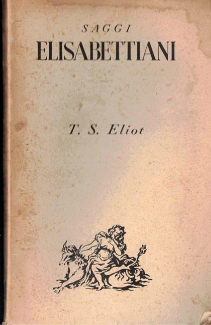 Saggi elisabettiani - Thomas S. Eliot - copertina